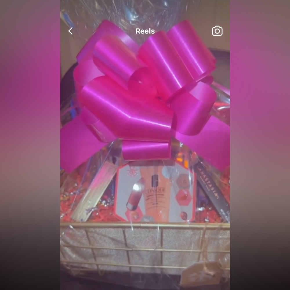 Pretty Pink Beauty Basket 🧺l💄💖🎀